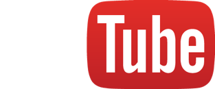 YouTube logo.