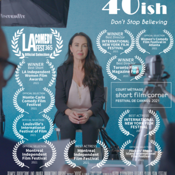Poster: 40ish Film Festival Laurels
