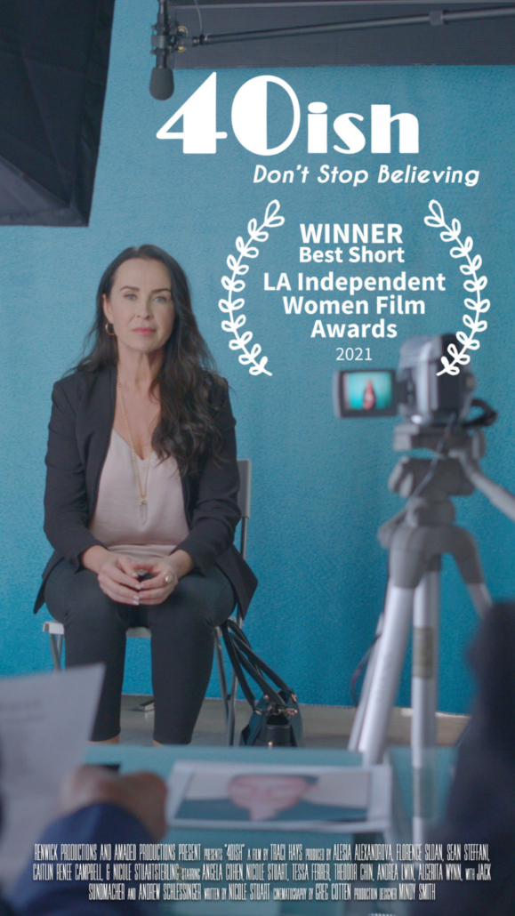 40ish "BestShort" L.A. Independent Women's Film Awards